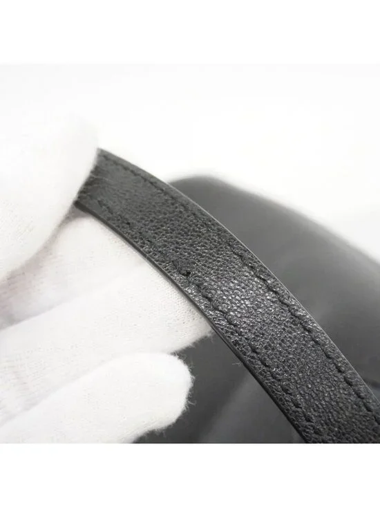 Gucci Tote GG Marmont Leather Black Gold - Picture 7 of 10